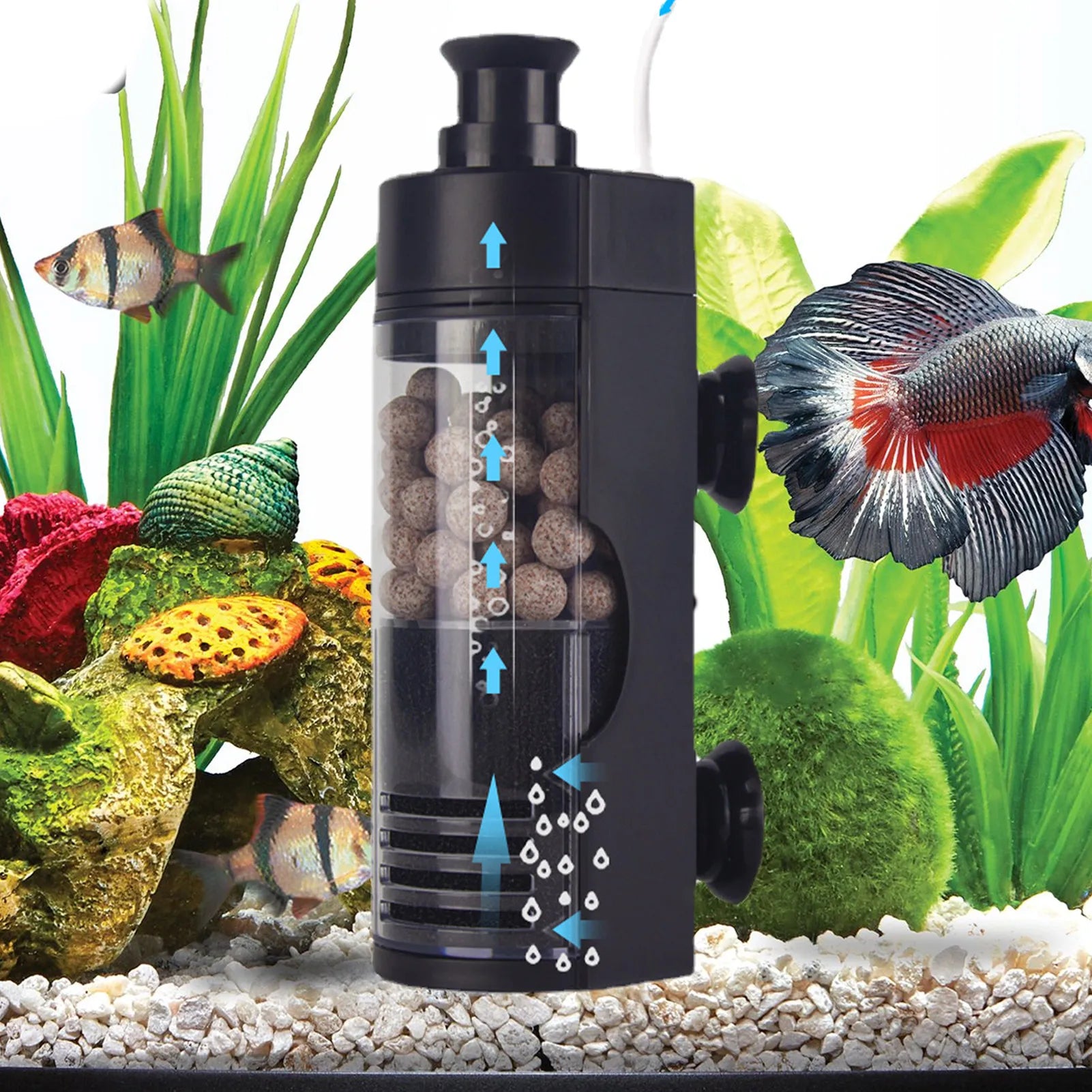 Self Cleaning Cool Fish Tanks For Betta Fish Small Fish Tank Smart