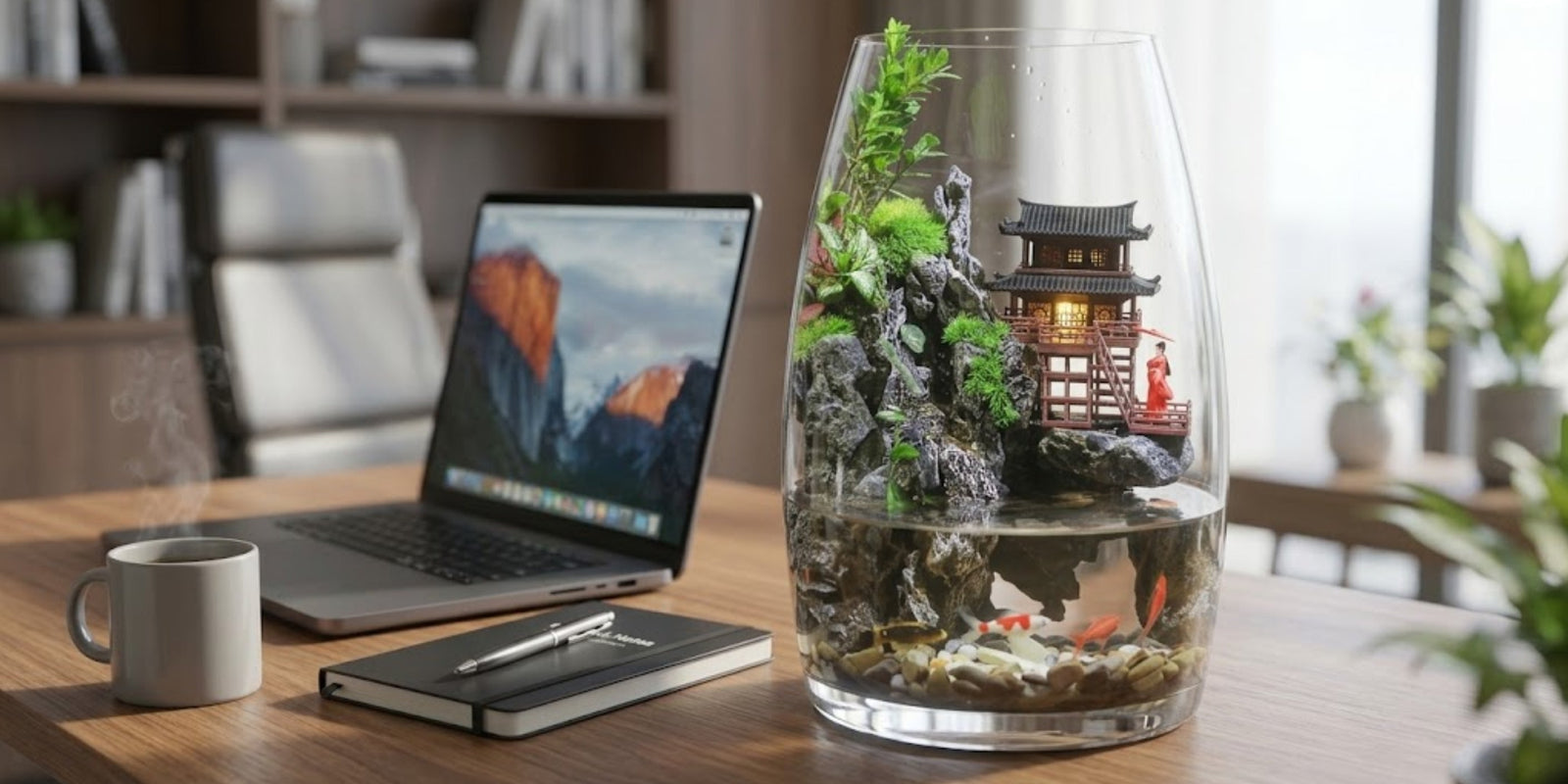Zen Pagoda Mini Paludarium Review: The Best Desktop Nature Escape That Runs Itself