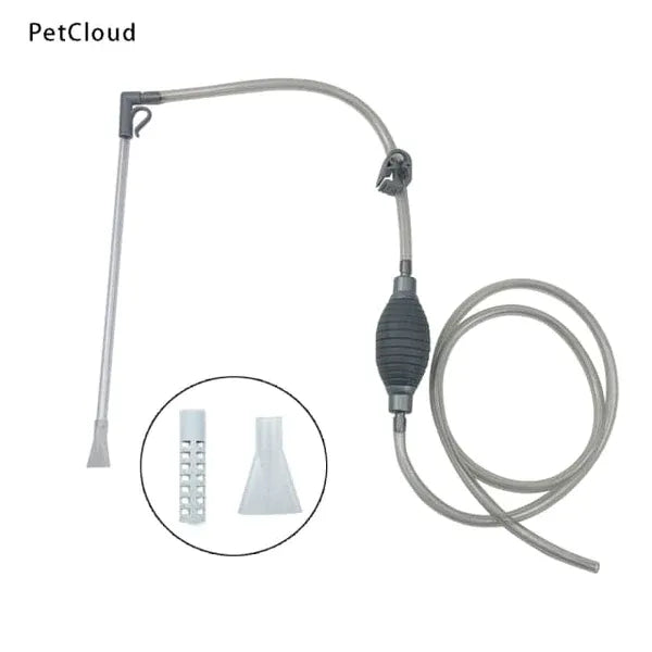 Aquarium Siphon Water Changer & Gravel Filter, Semi-Automatic Cleaning Tool.