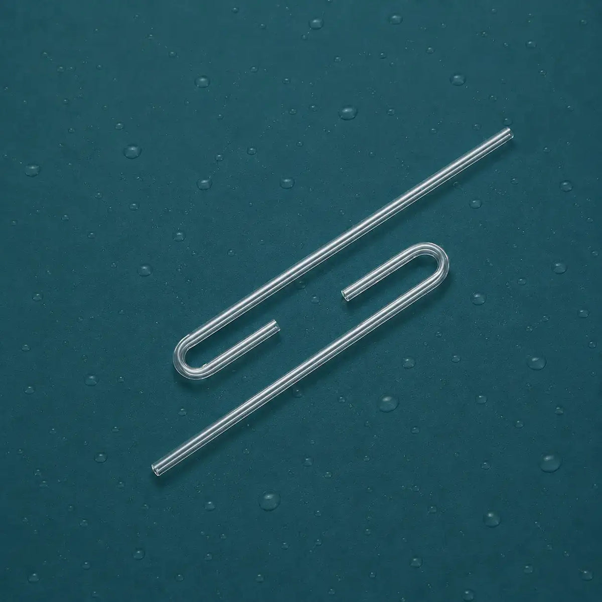 4mm Acrylic Aquarium Tube Connectors 2pcs — Straight, U, V, S Shape