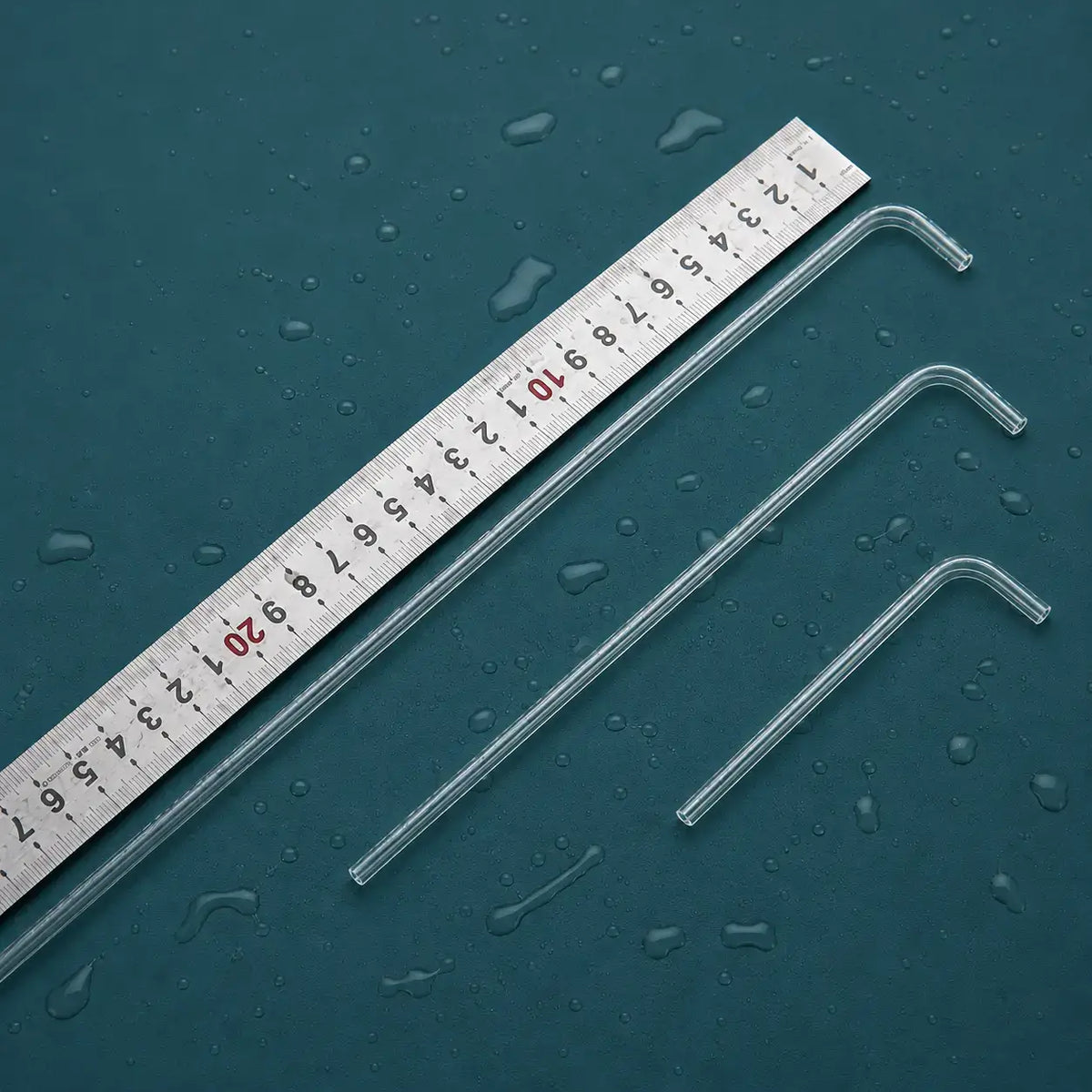 4mm Acrylic Aquarium Tube Connectors 2pcs — Straight, U, V, S Shape