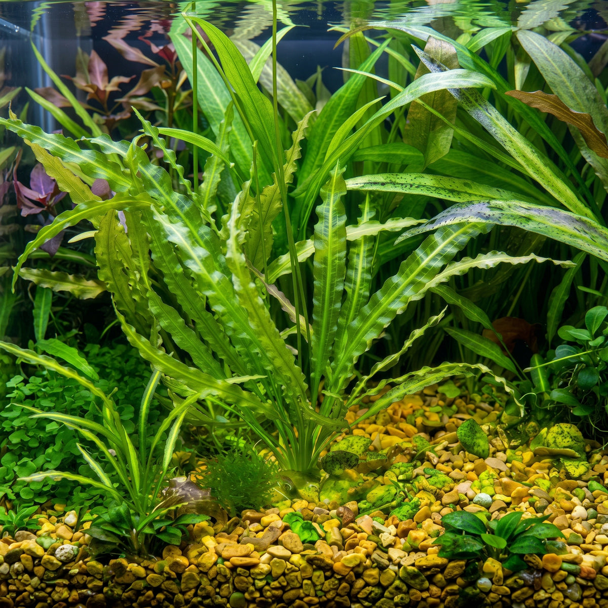 Aponogeton crispus — Crinkled Sword (Ruffled Sword)