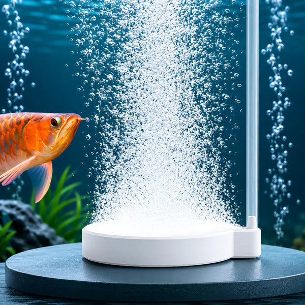Aquarium Air Stone 35/50/80mm — Fish Tank Oxygen Aerator Diffuser