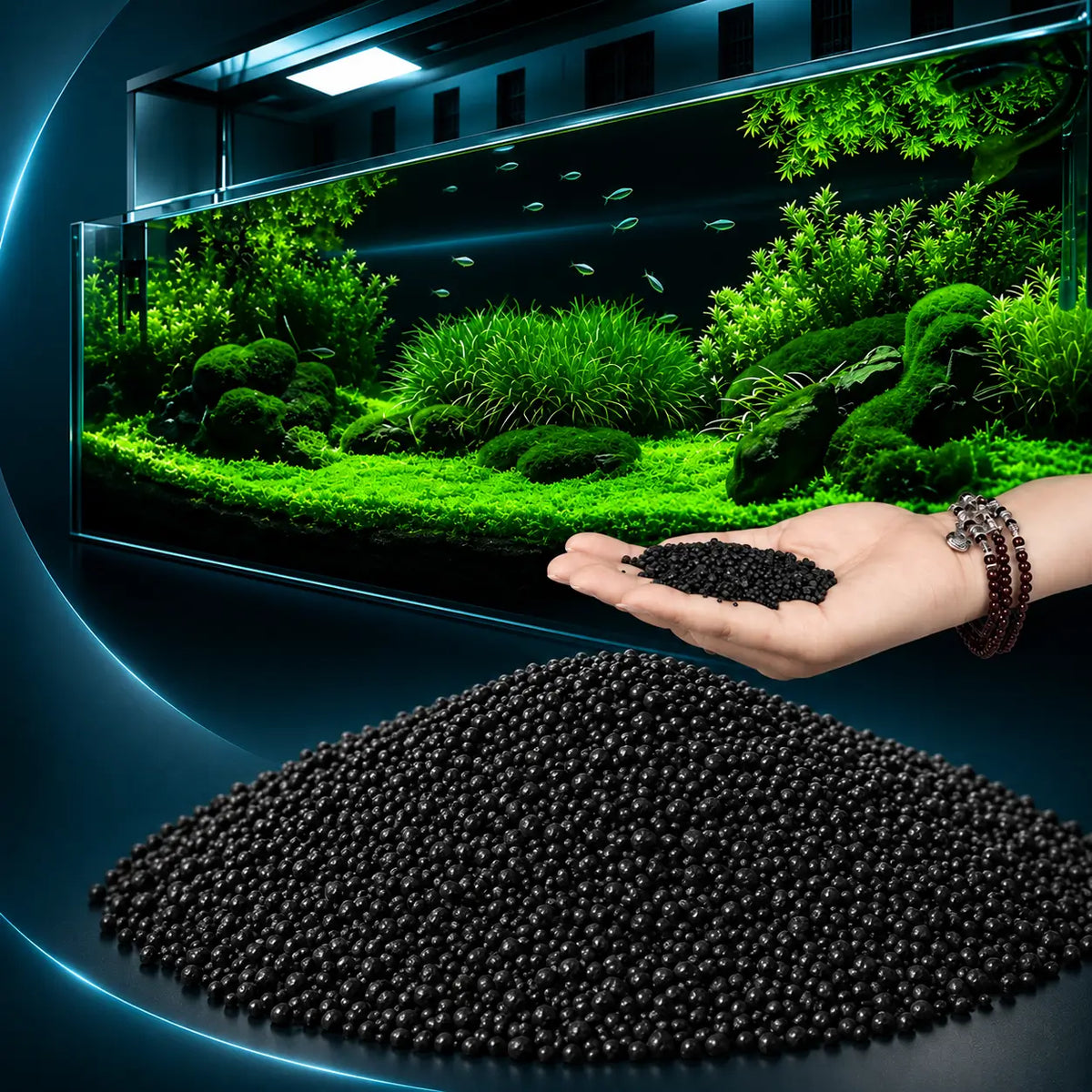 Aquarium Soil Substrate 500g — Natural Clay for Planted Tanks