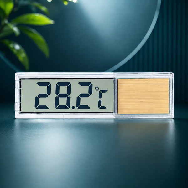 Aquarium Thermometer 3D Stick-On — Waterproof Fish Tank Monitor