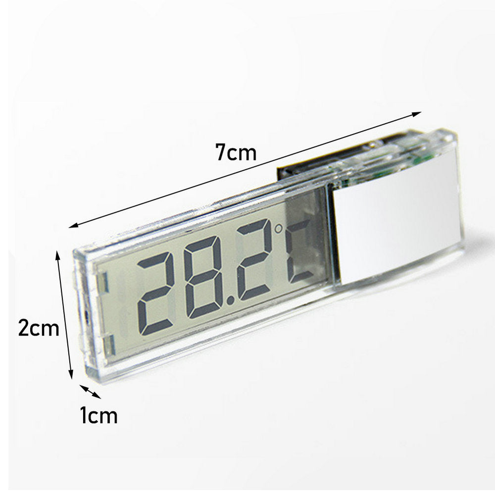 Aquarium Thermometer 3D Stick-On — Waterproof Fish Tank Monitor