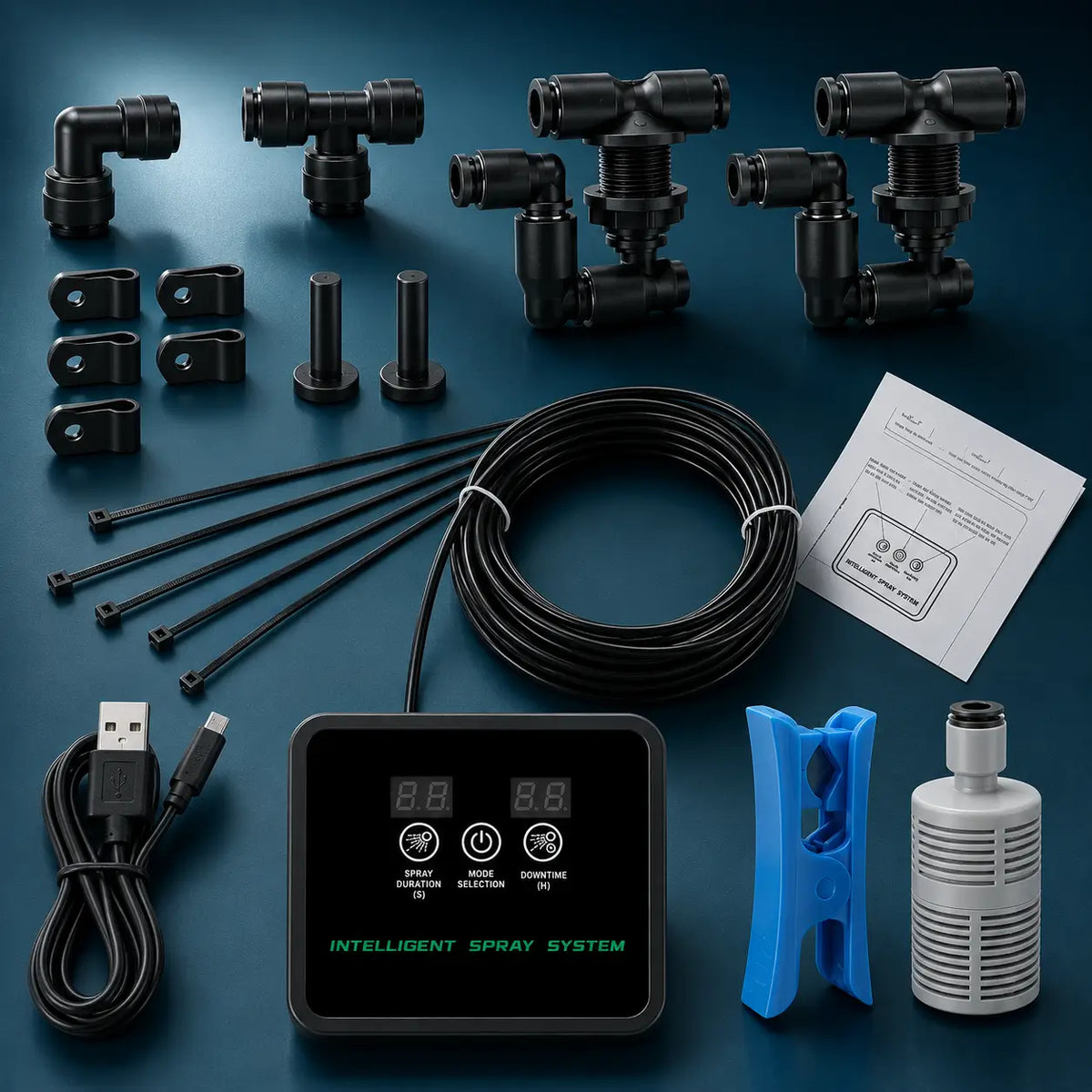 Automatic Misting System for Terrariums & Reptile Tanks with Timer
