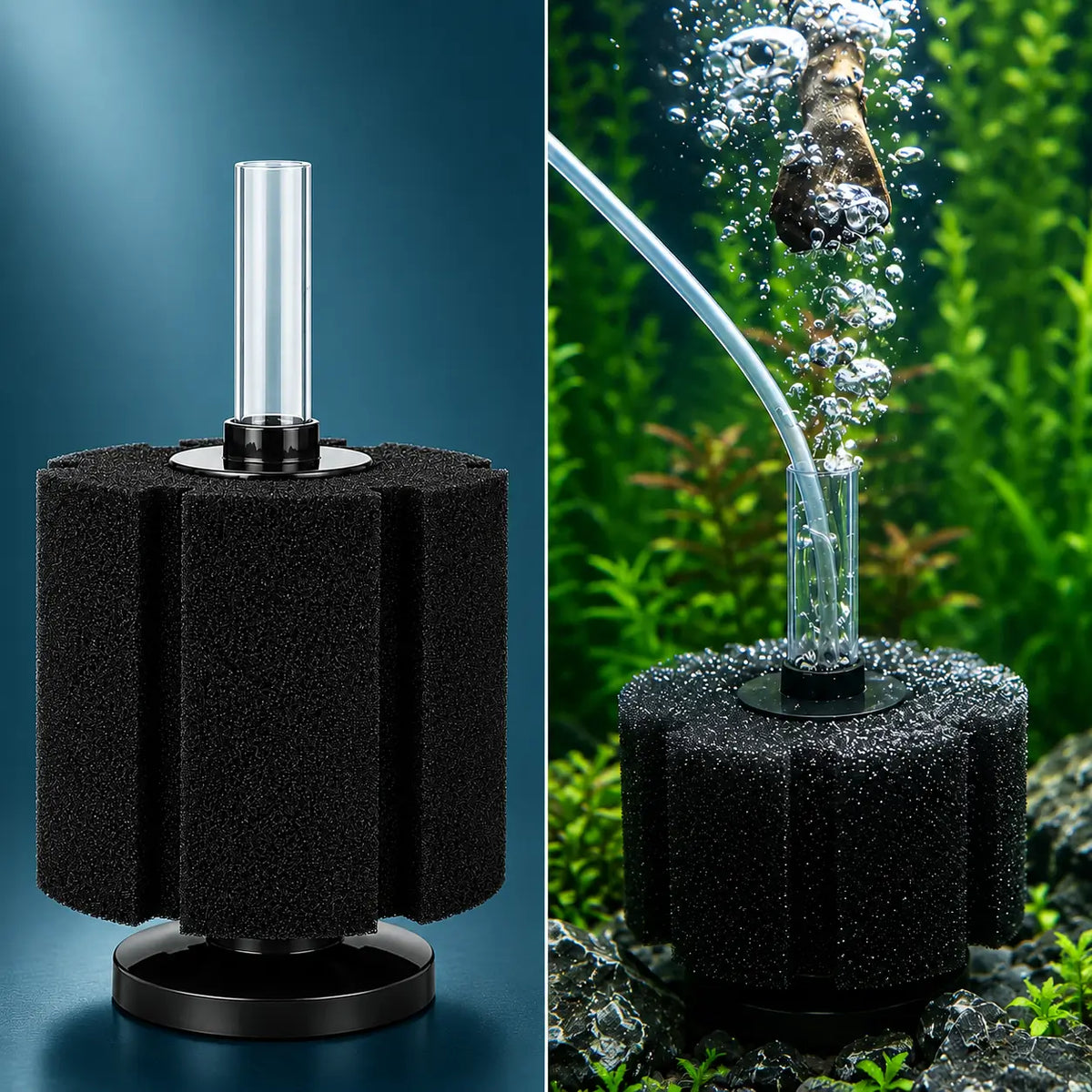Biochemical Sponge Filter for Aquarium — Bio & Mechanical (FA011)
