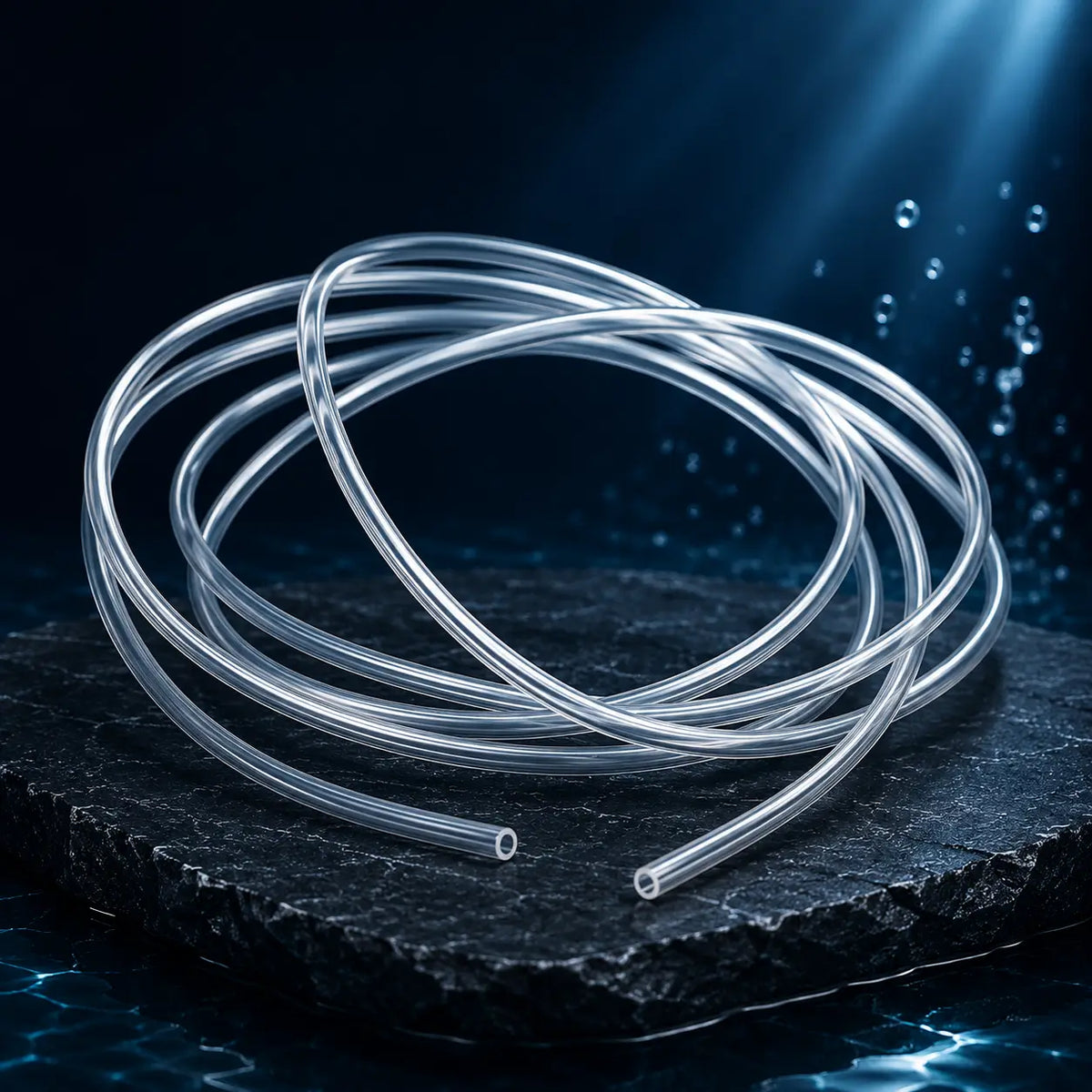 CO2 Proof Tubing 4x6mm, 2m & 5m — Clear Hose for Planted Aquarium