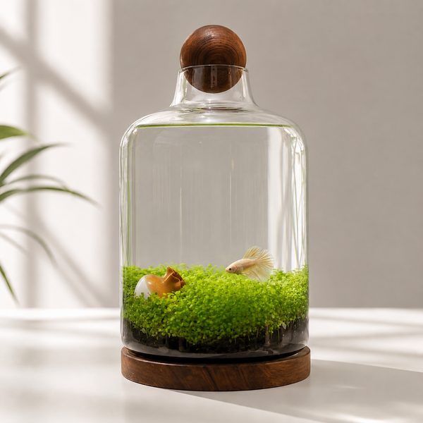 Drifting Bottle Ecological Aquatic Grass Tank