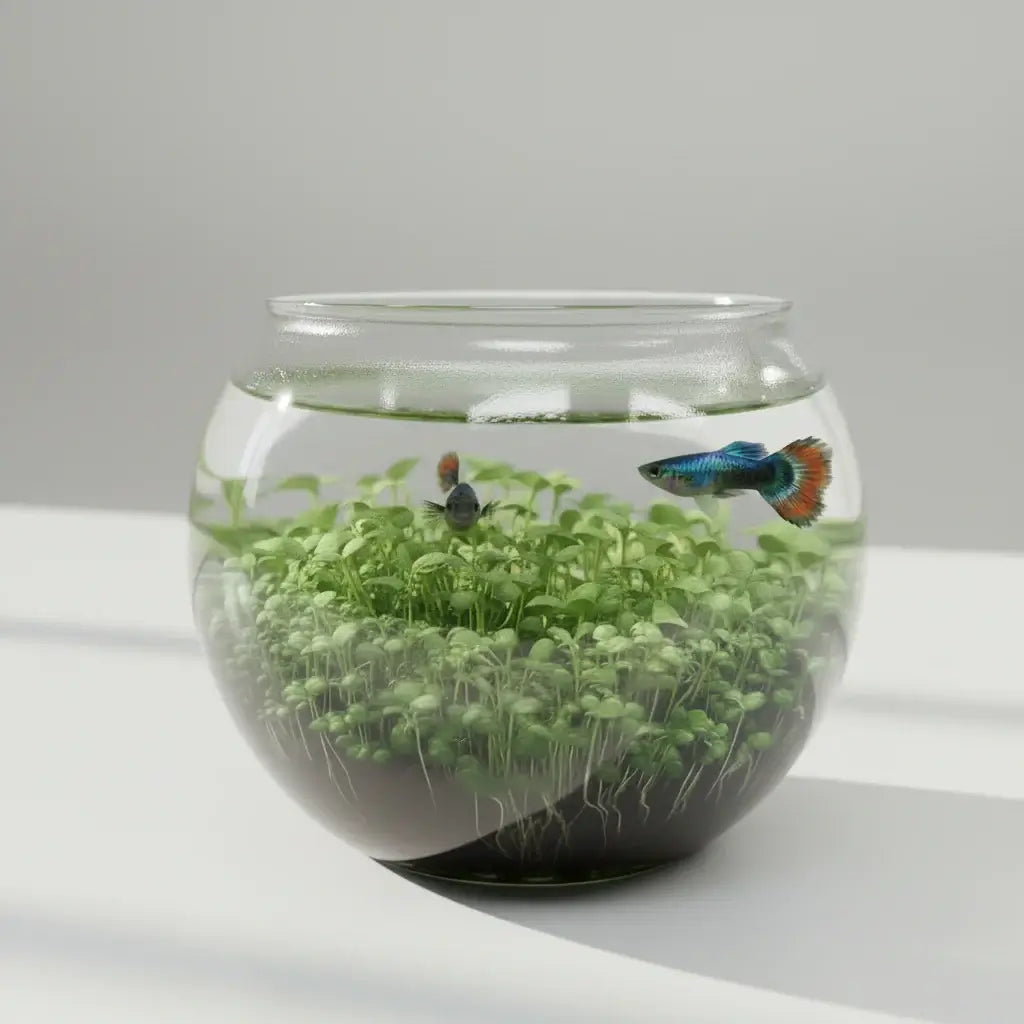Ecological Water Grass Tank Round Cylinder Set – PlantedPro