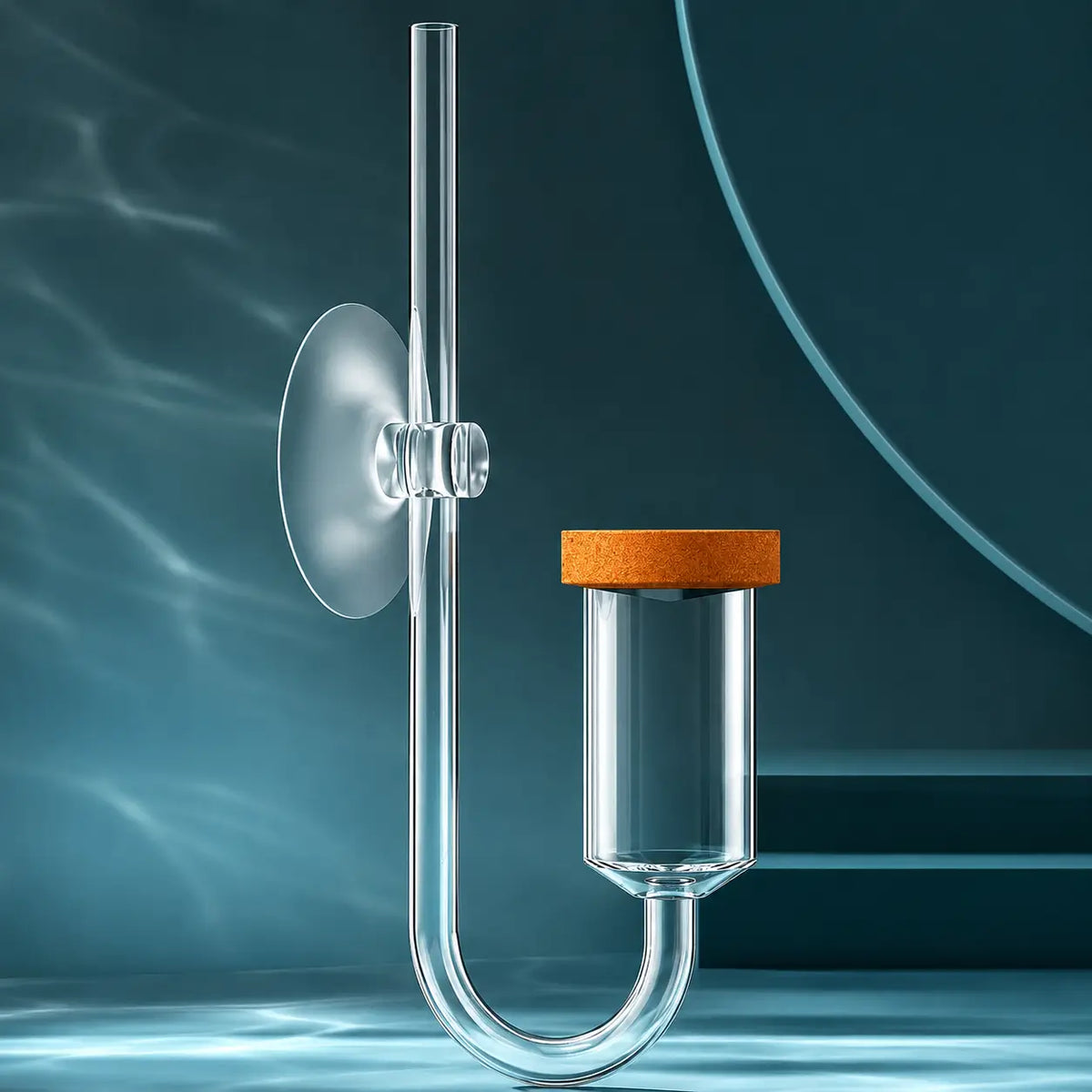 Glass Neo CO2 Diffuser for Planted Aquarium — Fine Mist (S/M/L)