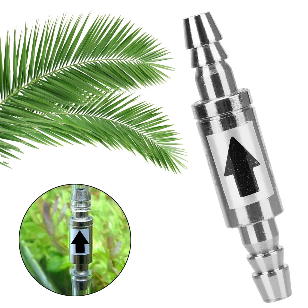 CO2 Non-Return Check Valve — 4mm Stainless Steel for Planted Aquarium | PlantedPro