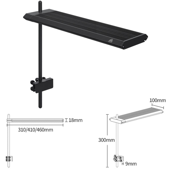 WEEK AQUA S Series RGB+UV Planted Aquarium Light — Full-Spectrum LED
