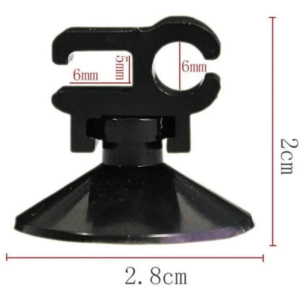 5Pcs Aquarium Suction Cup Clip - PlantedPro