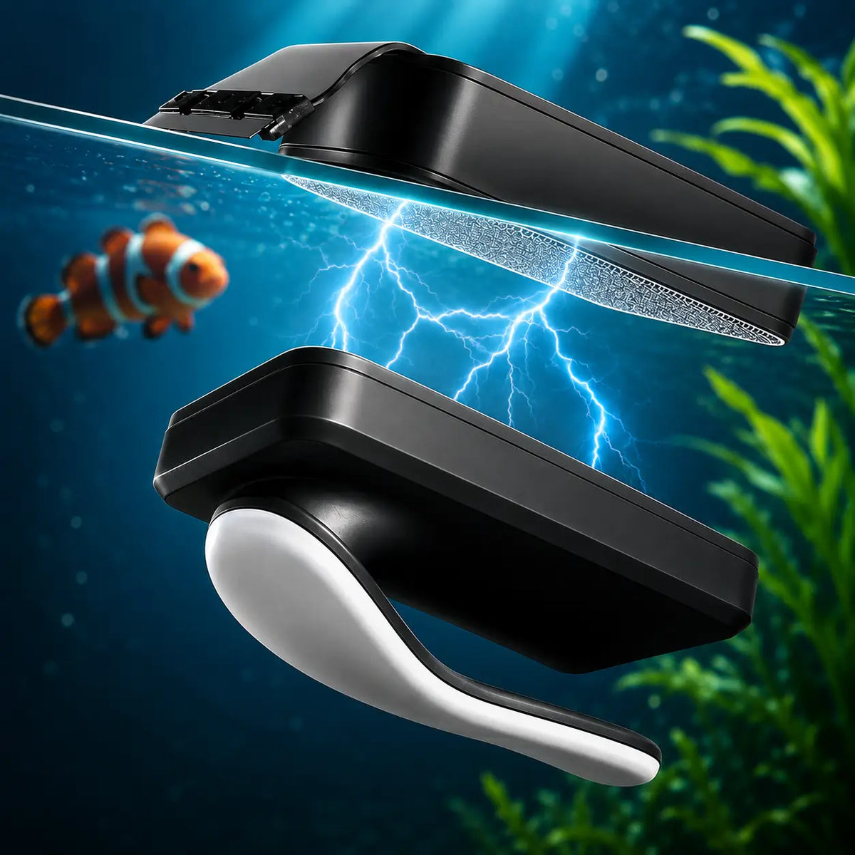 Magnetic Aquarium Glass Cleaner — Scratch-Free Algae Scraper