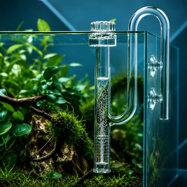 Mini Glass Lily Pipe 10/13/17mm — Aquarium Filter Inflow & Outflow