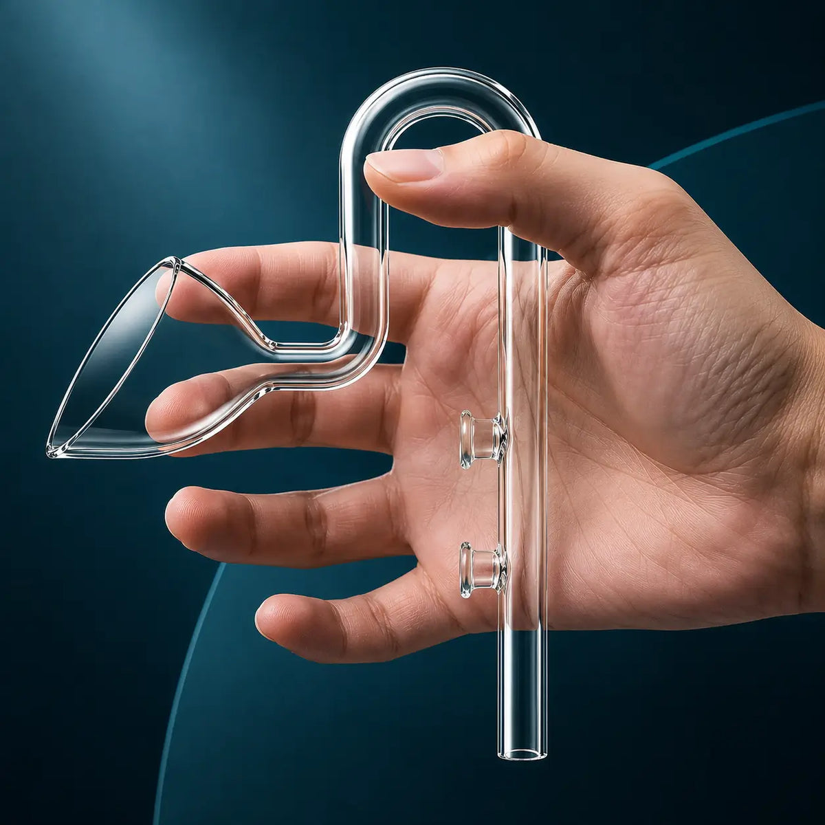 Mini Glass Lily Pipe 10/13/17mm — Aquarium Filter Inflow & Outflow
