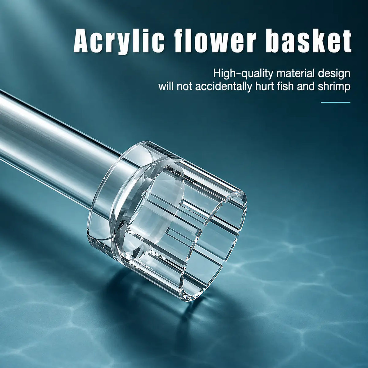 Mini Glass Lily Pipe 10/13/17mm — Aquarium Filter Inflow & Outflow