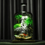 Mini Haven Flowing Water Micro-Landscape displayed on a tabletop as a soothing desktop water feature