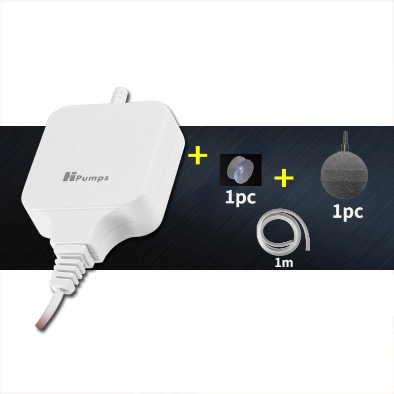 Nepall Ultra-Quiet Mini Oxygen Pump for Fish Tanks
