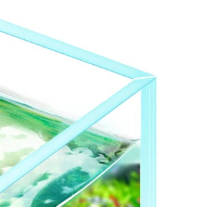 6.4gal Rimless Low Iron Ultra-White Glass Aquarium