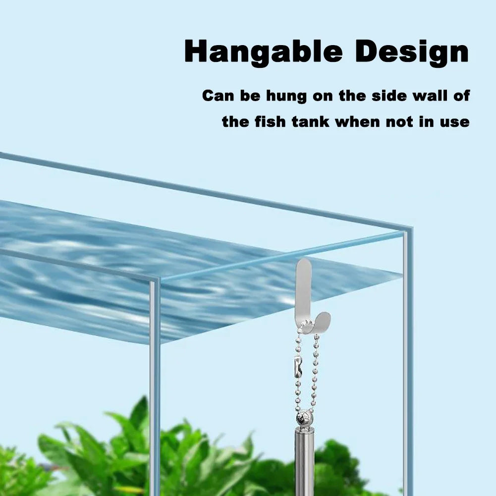 Aquarium Square Fishing Net With Suction Cup Extendable – PlantedPro Aquarium Square Fishing Net With Suction Cup Extendable – PlantedPro