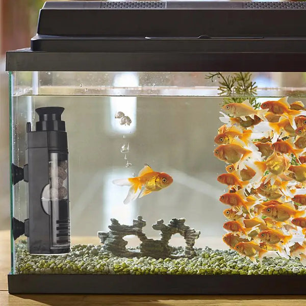 Multifunctional Aquarium Bio Filter with Air Pump & Skimmer