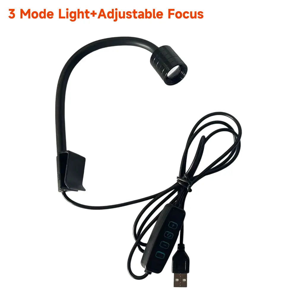 Mini USB Aquarium Light with 360° Rotation Clip Clamp