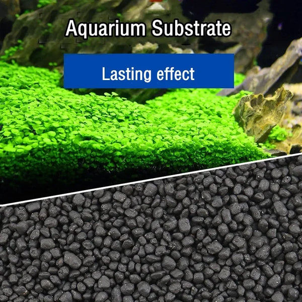 Premium Natural Clay Aquarium Soil Substrate for Planted Tanks (500g)