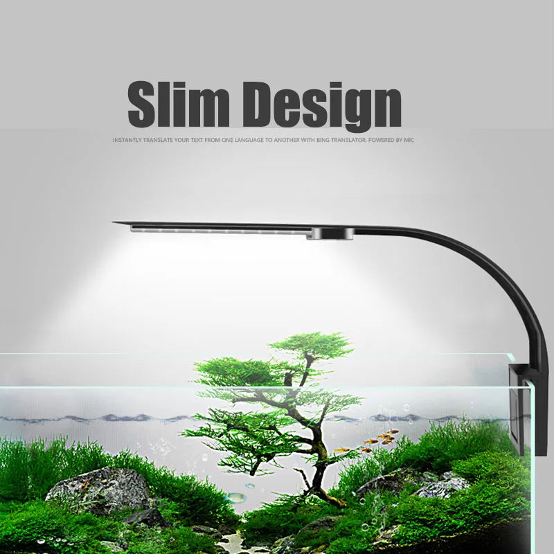 grow lights for aquarium plants Super Slim LED Aquarium Light (Lighting plants Grow Light) – PlantedPro