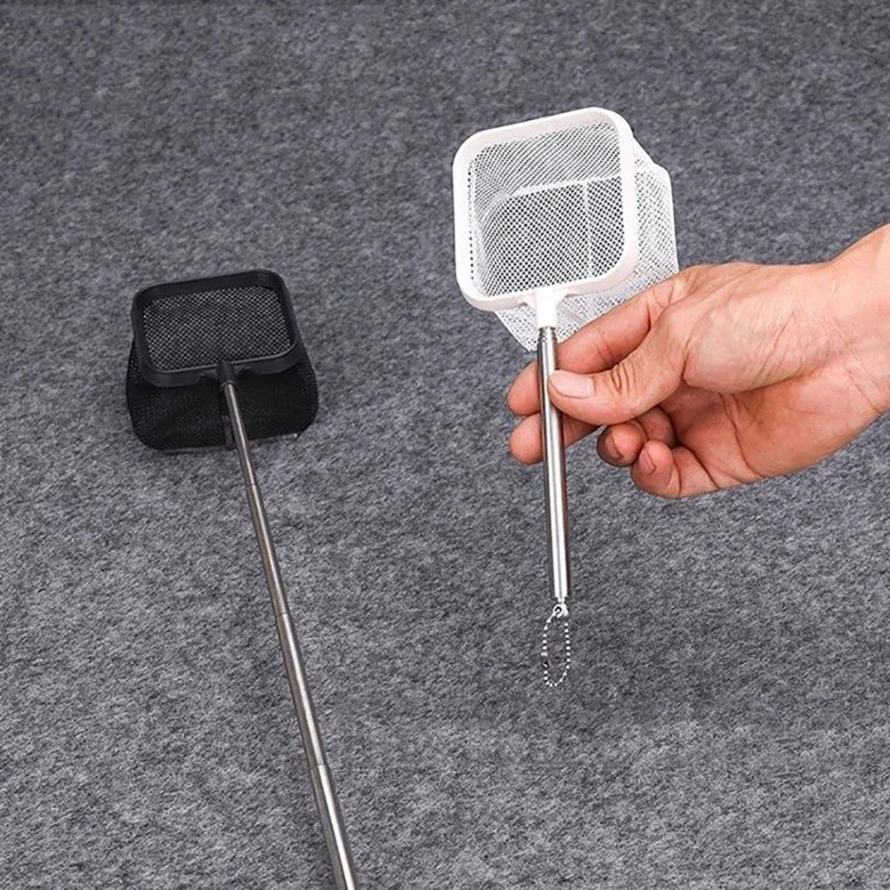 Aquarium Square Fishing Net With Suction Cup Extendable