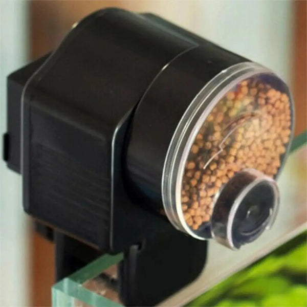 Automatic Fish Feeder with Timer & Adjustable Settings for Aquarium