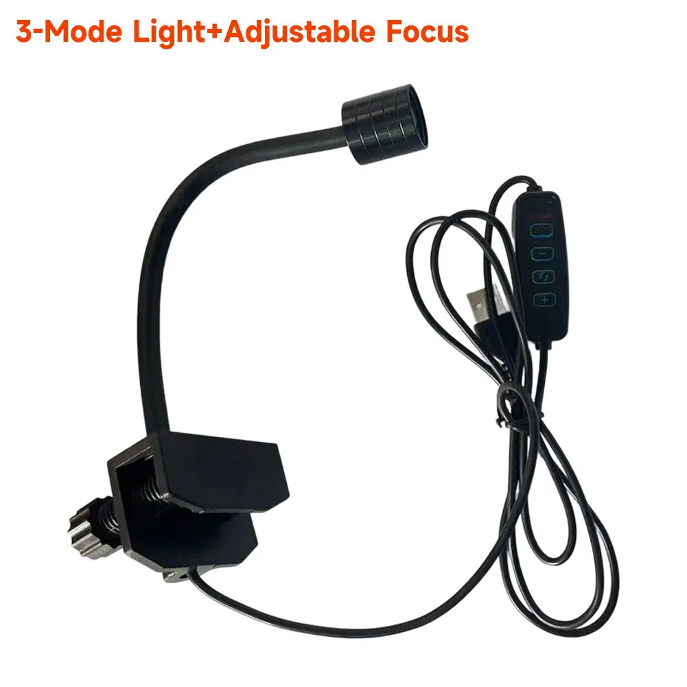 Mini USB Aquarium Light with 360° Rotation Clip Clamp