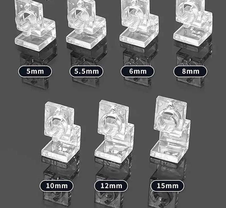 Fish Tank Acrylic Clips for Aquarium - PlantedPro