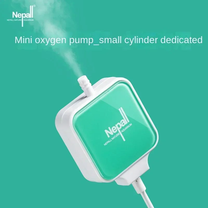 Nepall Ultra-Quiet Mini Oxygen Pump for Fish Tanks