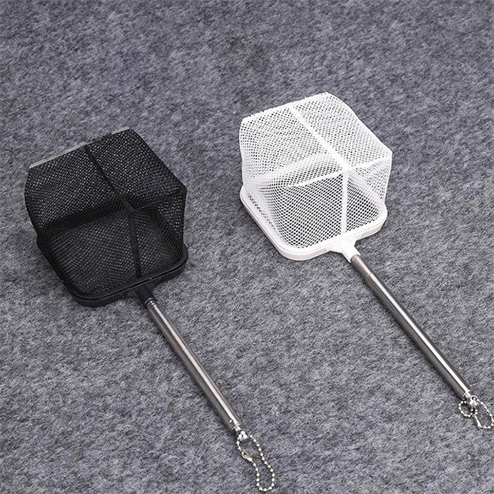 aquarium white fish net Aquarium Square Fishing Net With Suction Cup Extendable – PlantedPro