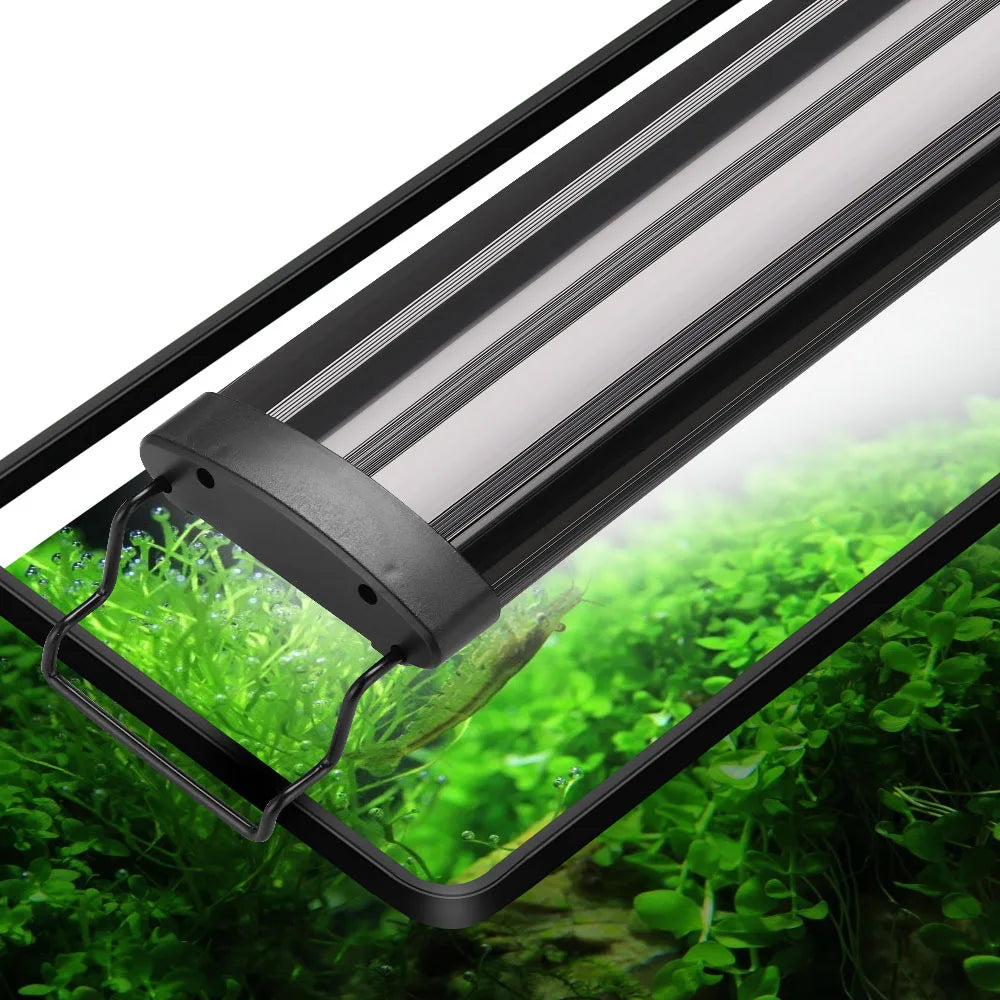 Super Slim RGB LED Aquarium Grow Light: Waterproof Clip Lamp - PlantedPro