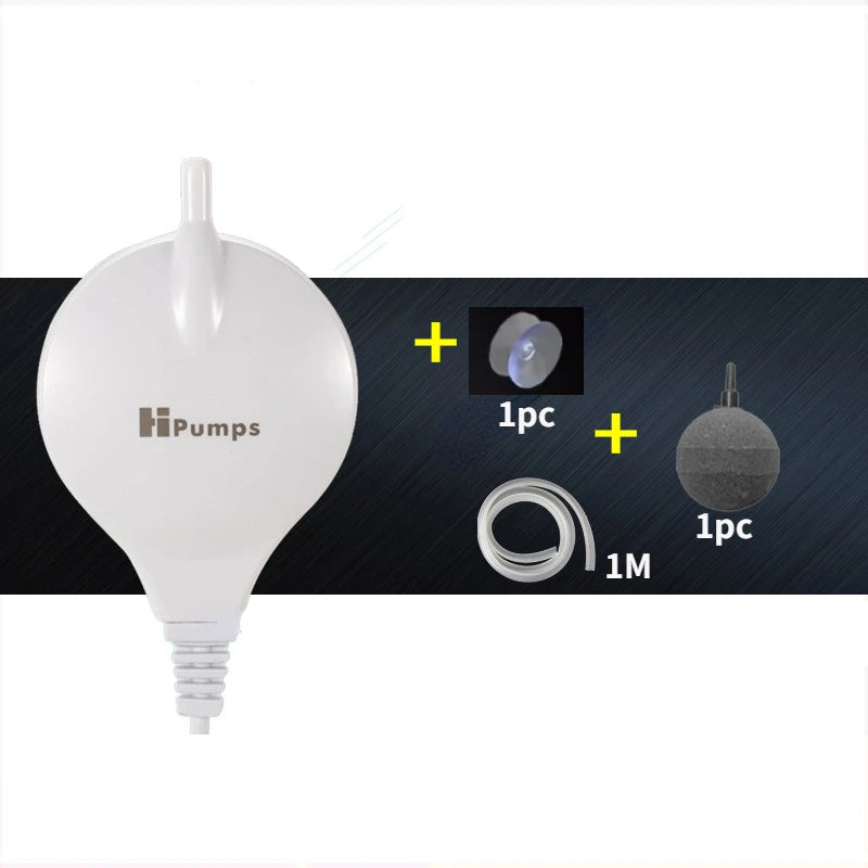 Nepall Ultra-Quiet Mini Oxygen Pump for Fish Tanks