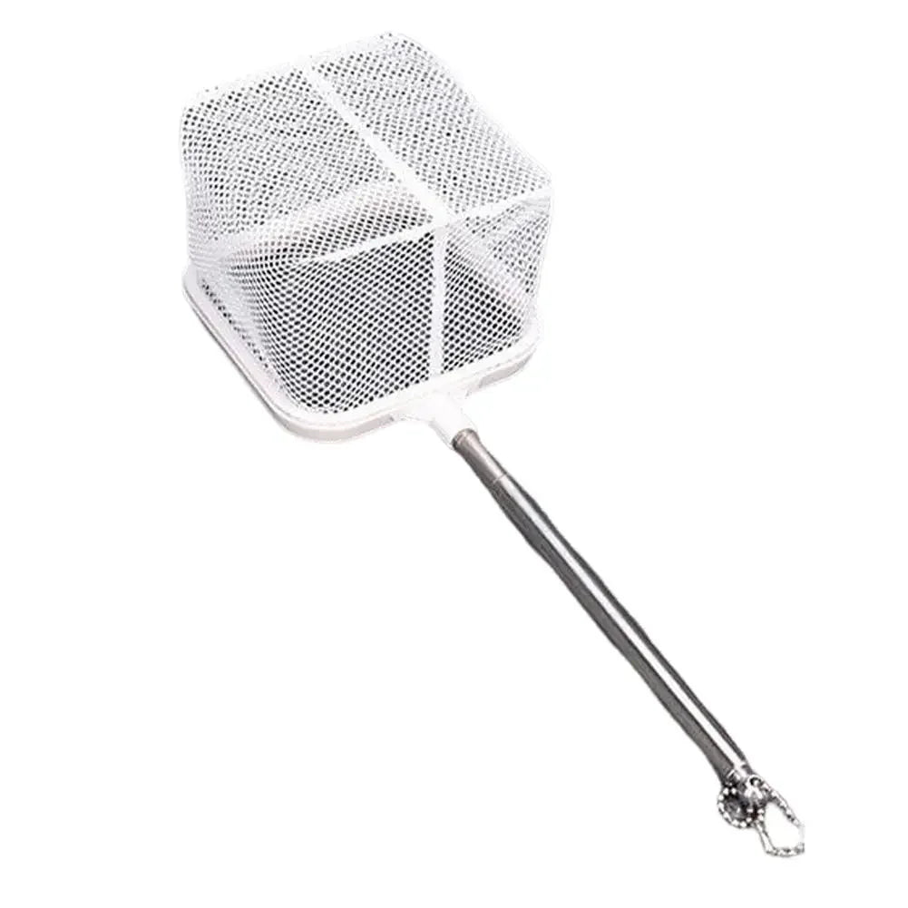 Extendable Square Aquarium Fish Net with Suction Cup