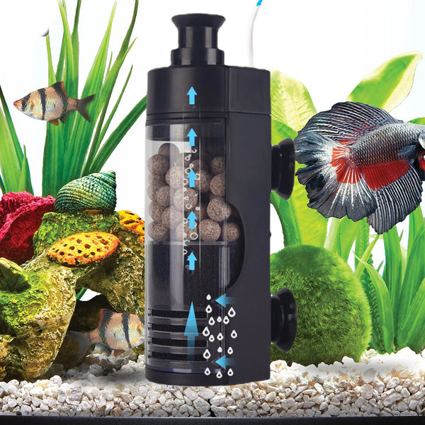 Multifunctional Aquarium Bio Filter with Air Pump & Skimmer