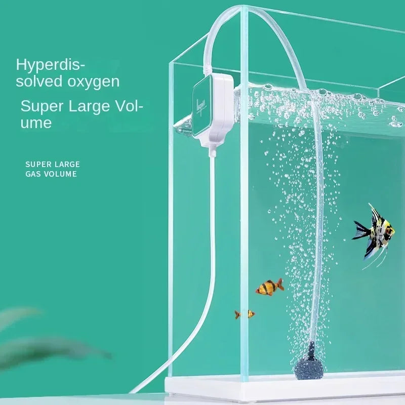 Nepall Ultra-Quiet Mini Oxygen Pump for Fish Tanks