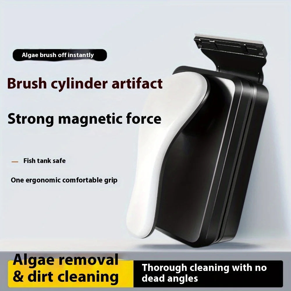 Magnetic Aquarium Glass Cleaner - Algae Scraper for Fish Tank, Scratch Free