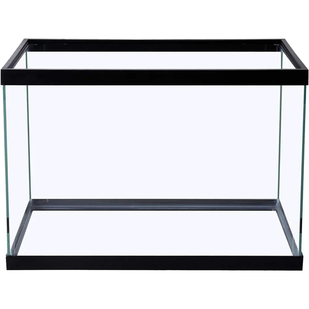 55-Gallon Rectangular Glass Aquarium