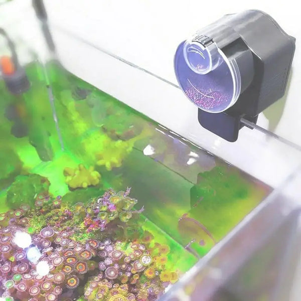 Automatic Fish Feeder with Timer & Adjustable Settings for Aquarium