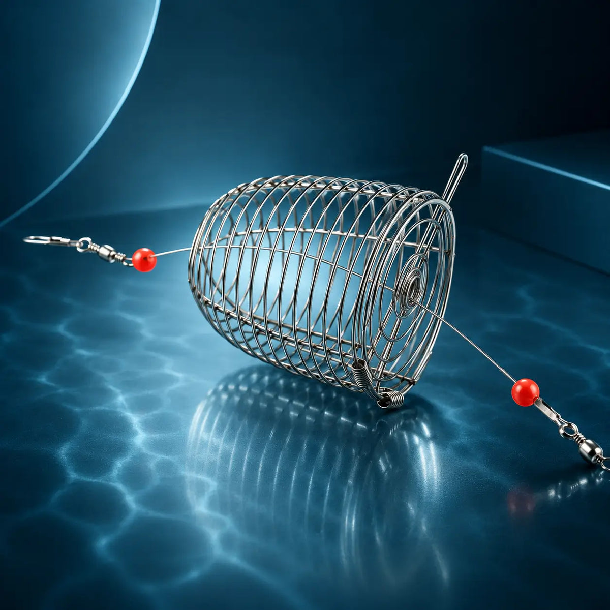Shrimp Feeding Dish — Stainless Steel Food Bowl for Aquarium