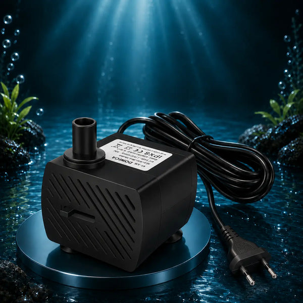 Ultra-Quiet Submersible Water Pump 2W/4W for Aquarium & Fountain