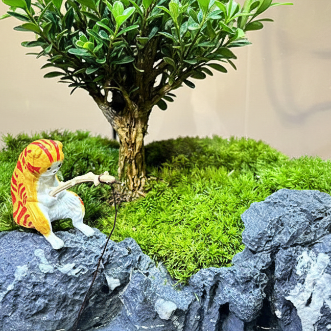 Veridian Haven Microecological Landscape [Including Internal Plants + Decoration]