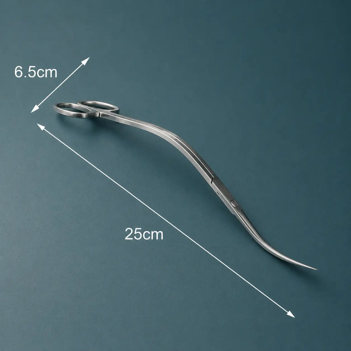 Wave Aquascaping Scissors — Stainless Steel Carpet Plant Trimming